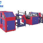 HD-YX500X2 Fully Double Lines Bottom Sealing Bag-on-roll Making Machine With Core