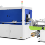 Ice Cream Paper Cup Lid Forming Making Machine inline with packing machine